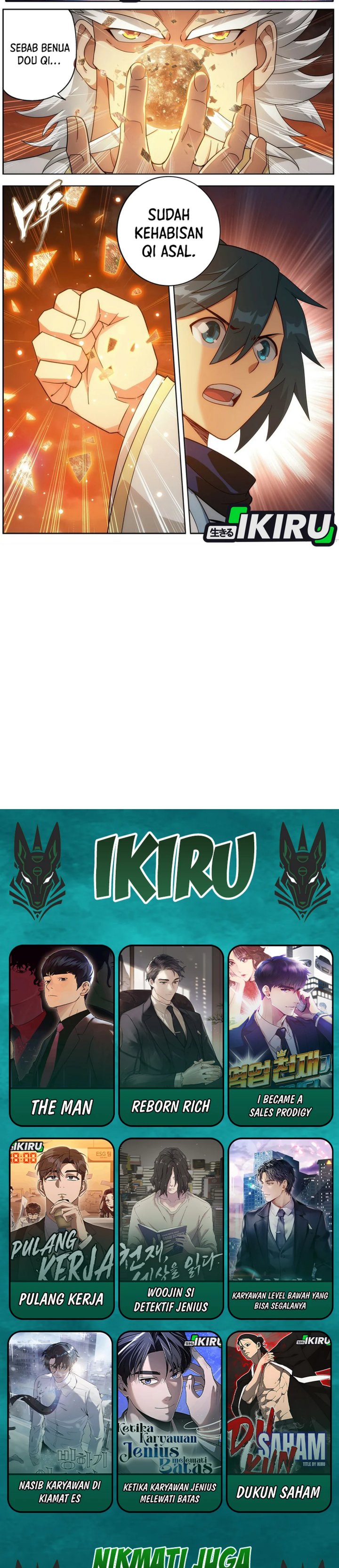 Battle Through the Heavens Chapter 493 Bahasa Indonesia